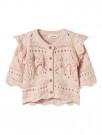 Damia knit cardigan baby, peach whip, Lil Atelier thumbnail