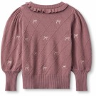 Alon bow blouse, ash rose, Fliink thumbnail