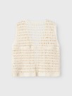 Dagny loose vest, turtledove, Lil Atelier thumbnail