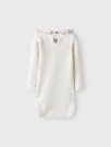Fundo slim body longsleeve, coconut milk/misty rose, Lil Atelier thumbnail