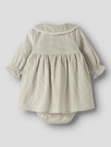 Oleno body dress, moss gray, Lil Atelier thumbnail