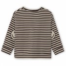 Alvin stripe sweatshirt, coffee bean/sandshell, Fliink thumbnail