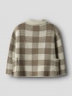 Robo loose knit cardigan, sepia tint, Lil Atelier thumbnail