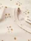 Layo slim top, coconut milk/yellow flower, Lil Atelier thumbnail