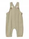 Dolie fin loose overall, moss gray, Lil Atelier thumbnail