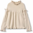 Kino knit blouse, sandshell, Fliink thumbnail