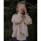 Paco bow blouse, sandshell, Fliink thumbnail