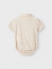 Tarou ss loose body shirt, bleached sand, Lil Atelier thumbnail