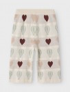 Lamai wide knit pant, pastel parchment, Lil Atelier thumbnail