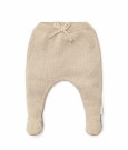 Strikket bukse, soft beige melert, Little Dutch  thumbnail