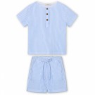 Cha cha shorts sett, marina striped, Fliink thumbnail