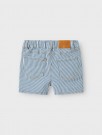 Halfdan loose shorts, zen blue/coconut milk, Lil Atelier thumbnail