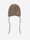 Bonnet wool knit, morel, Huttelihut thumbnail