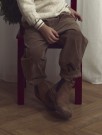 Somba loose cord pant, sepia tint, Lil Atelier thumbnail