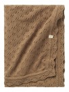 Nilio knit blanket, sepia tint, Lil Atelier thumbnail