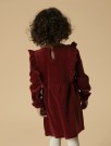 Saga dress, red dahlia, Lil Atelier thumbnail