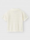 Glivo knit polo, coconut milk, Lil Atelier thumbnail