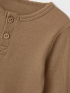 Noel slim top wool, tigers eye, Lil Atelier thumbnail