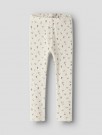 Gago slim leggings, turtledove/floral, Lil Atelier thumbnail