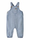 River loose overall, medium blue denim, Lil Atelier thumbnail