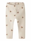 Layo slim leggings, turtledove/squrriel, Lil Atelier thumbnail
