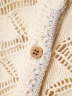 Anna knit cardigan, turtledove, Lil Atelier thumbnail