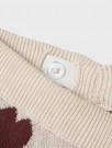 Lamai wide knit pant, pastel parchment, Lil Atelier thumbnail