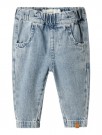 Fundo loose jeans baby, medium blue denim, Lil Atelier thumbnail