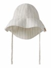 Hagi sun hat baby, coconut milk/dusty blue, Lil Atelier  thumbnail