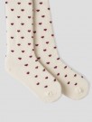 Reba strømpebukse, turtledove/red heart, Lil Atelier thumbnail