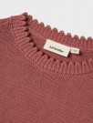 Lola knit top, withered rose, Lil Atelier thumbnail