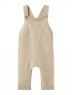 Nalio wool knit overall, safari melange, Lil Atelier thumbnail