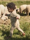 Nalio wool wrap knit, safari melange, Lil Atelier thumbnail