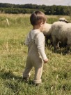 Nalio wool knit overall, safari melange, Lil Atelier thumbnail