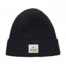 Hat knit wool, dark navy, Huttelihut thumbnail