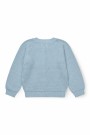 Knitted classic rib cardigan, dusty blue, Copenhagen colors thumbnail