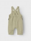 Dolie fin loose overall, moss gray, Lil Atelier thumbnail