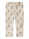 Nilo wo/mo slim leggings baby, turtledove/flower, Lil Atelier thumbnail