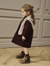 Obert loose cord dress, hot chocolate, Lil Atelier thumbnail