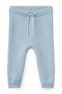 Cotton baby leggings, dusty blue, Copenhagen colors thumbnail