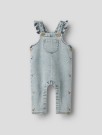 Darlee loose denim overall, medium blue/embr, Lil Atelier thumbnail