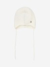 Bonnet wool knit, off white, Huttelihut thumbnail