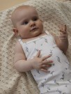Gayo strap suit, coconut milk/flower, Lil Atelier thumbnail