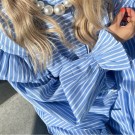 Sea breeze blouse, blue, Stories from the atelier by CS thumbnail