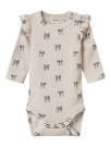 Gavo slim body, silver peony/bow, Lil Atelier thumbnail