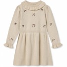 Alon bow dress, sandshell, Fliink thumbnail