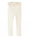 Lalo slim leggings, turtledove/heart, Lil Atelier thumbnail