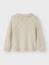 Nakita loose knit, turtledove, Lil Atelier thumbnail