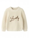 Emlen emb knit, turtledove, Lil Atelier thumbnail