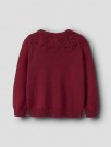 Reva loose knit, biking red, Lil Atelier thumbnail
